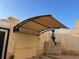 تركيب مظلات سيارات في حي السامر بجدة img 20260422 wa0008